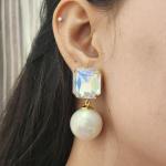 Celestia Pearl Prism Earrings
