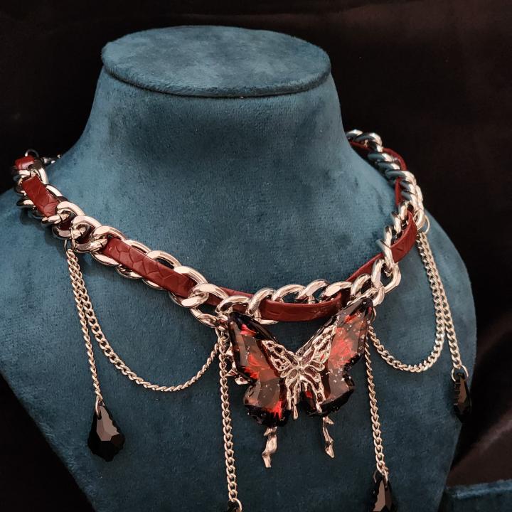 Nyx Noir Butterfly Choker
