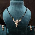 Nayra Moissanite Mangalsutra set