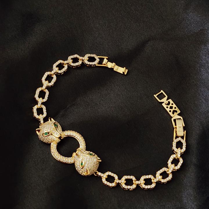 Majestic Panther Bite Bracelet