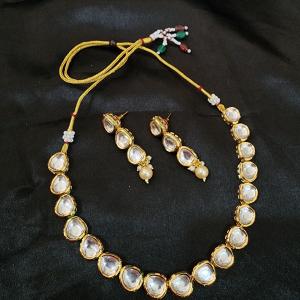 Royal Polki Kundan Necklace Set