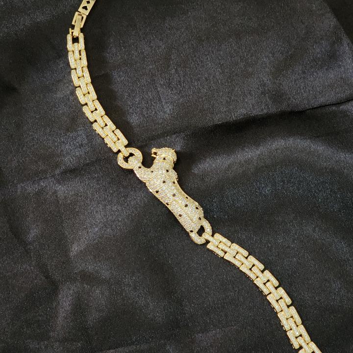 Regal Panther Link Bracelet
