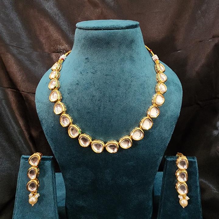Royal Polki Kundan Necklace Set