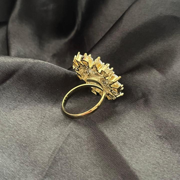 The Surya Radiance Cocktail Ring