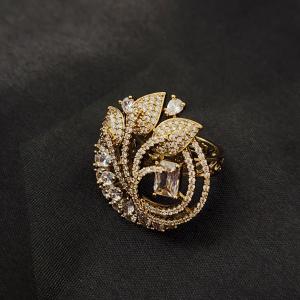 Celestial Bloom Statement Ring