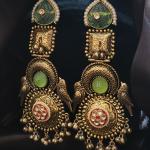 Regal Kundan Chandbali Earrings