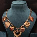 Luxe Aabhushan Heirloom Hearts Statement Necklace