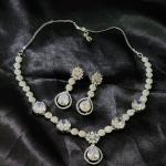 Éclat Royale American Diamond Necklace Set