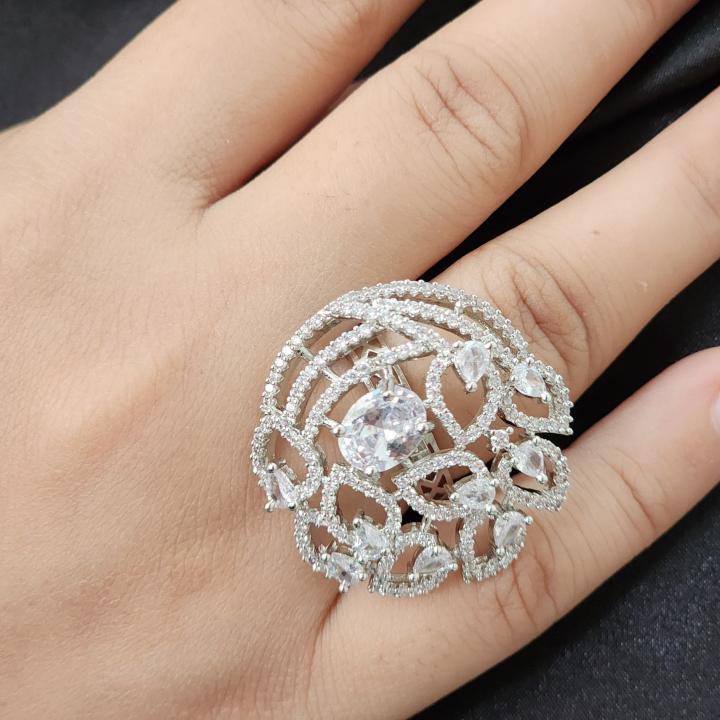Celestia Blossom Cocktail Ring