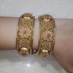 Rajvanshi Antique Bridal Bangles (Set of 2)