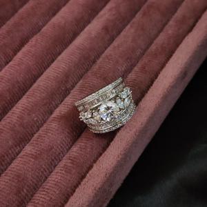 Celeste Regal Moissanite Band Ring