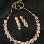 Royal Polki Kundan Necklace Set