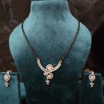 Ira Moissanite Mangalsutra Set