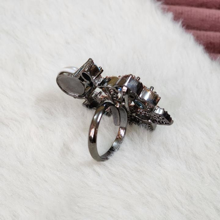 Meher Multigem Blossom Ring