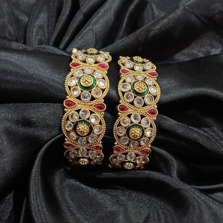 Viraasat Kundan Rajputi Bangles