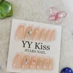 Crystal Nude – Luxe Aabhushan Signature Press-On Nails