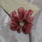 Luxe Aabhushan – Satin Bloom Scrunchie Set (Pack of 6)