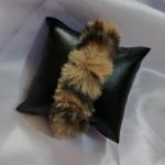 Golden Cheetah Scrunchie