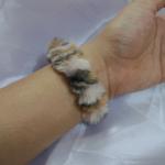 Tawny Leopard Scrunchie