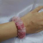 Blush Frost Scrunchie