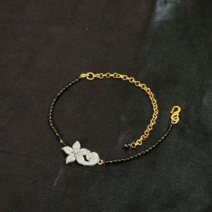 Phoolratna CZ Mangalsutra Bracelet
