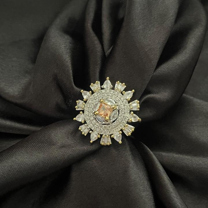 The Surya Radiance Cocktail Ring