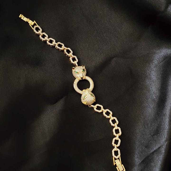 Majestic Panther Bite Bracelet