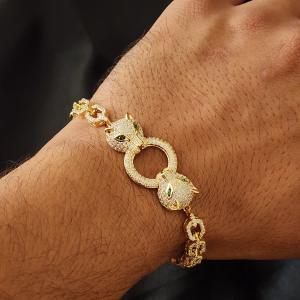 Majestic Panther Bite Bracelet