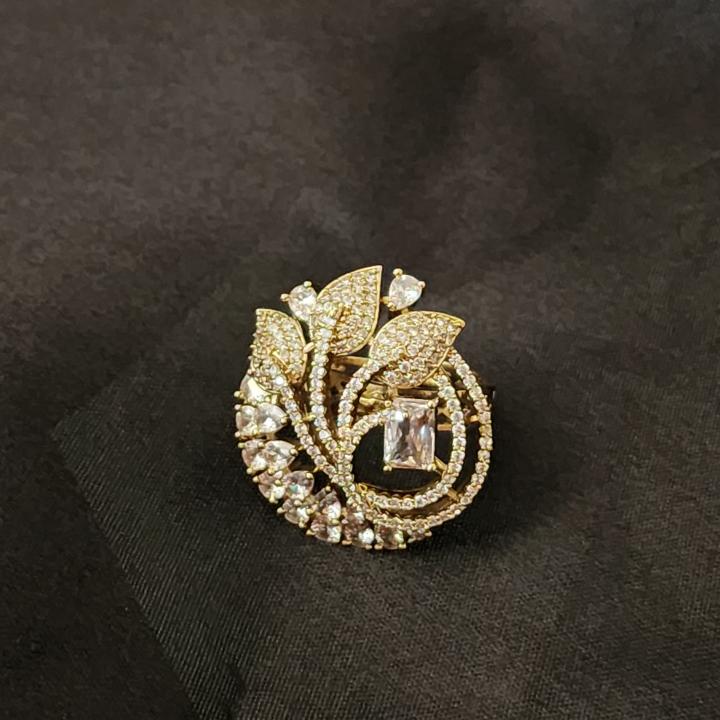 Celestial Bloom Statement Ring