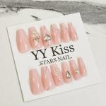 Blush Elegance – Luxe Aabhushan Signature Press-On Nails