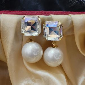 Celestia Pearl Prism Earrings