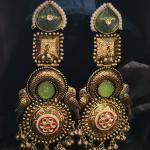 Regal Kundan Chandbali Earrings