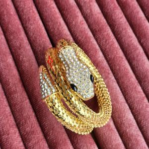 Serpenté Luxe Gold Coil Bracelet