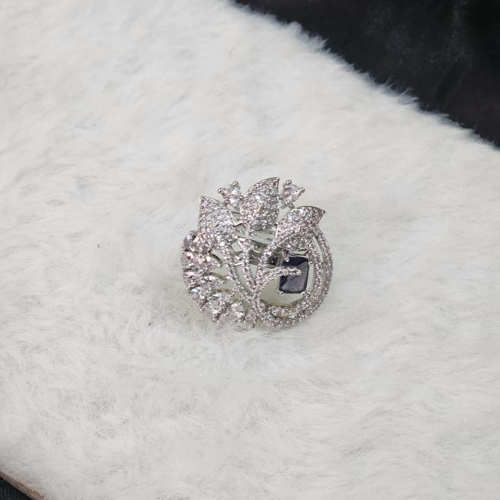 Celestia Amethyst Bloom Ring