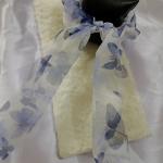 Midnight Sky – Luxe Aabhushan Butterfly Chiffon Scrunchie
