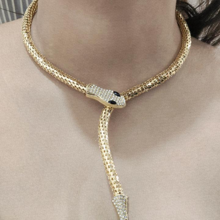 Serpent Elegance Necklace-Cum-Bracelet