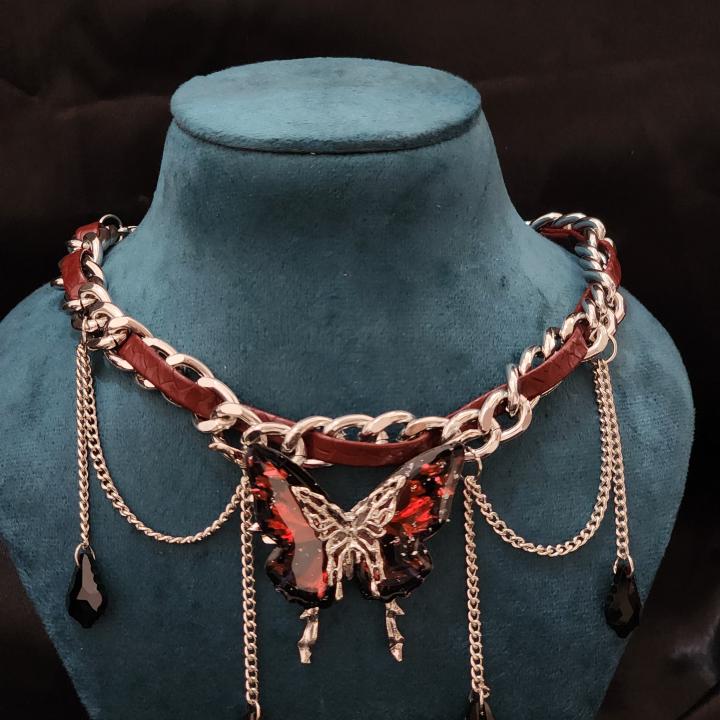 Nyx Noir Butterfly Choker
