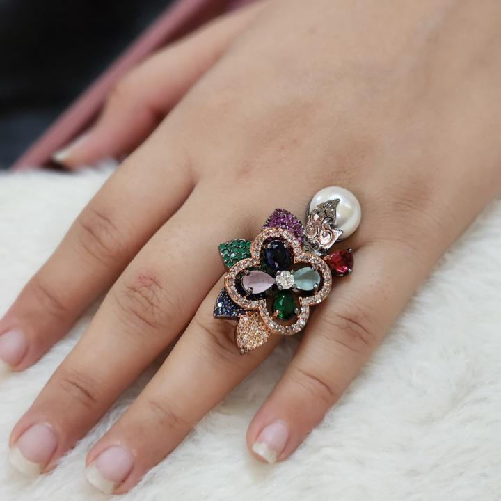 Iris Royale Multigem Ring