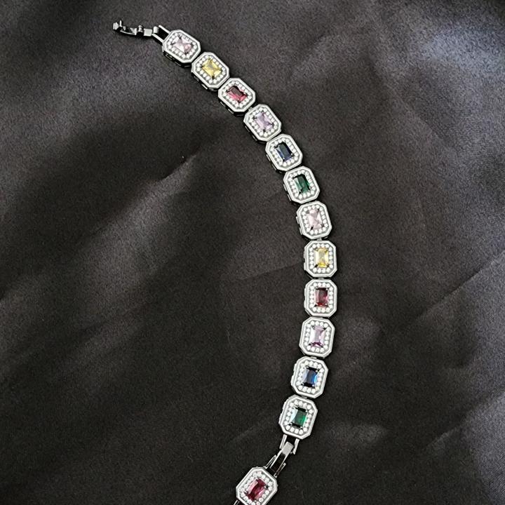 Elysian Radiance Multi-Stone Bracelet