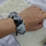 Arctic Marble Scrunchie